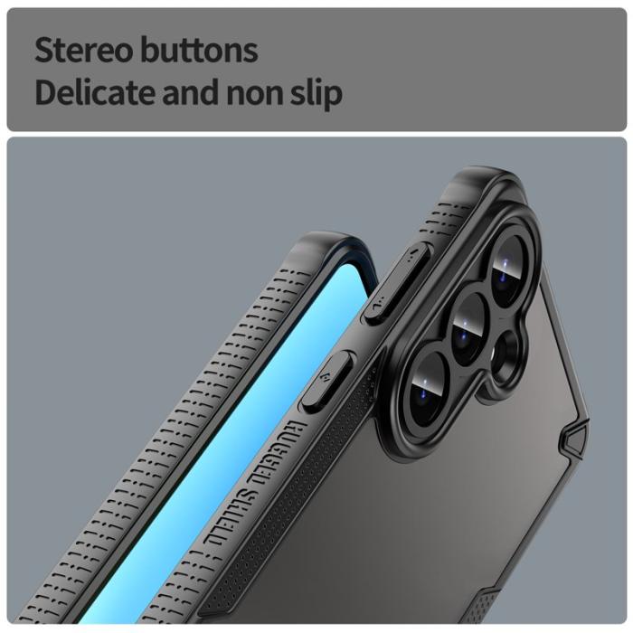 OEM - Mobilskal för Samsung Galaxy S26 Plus PC + TPU - Svart