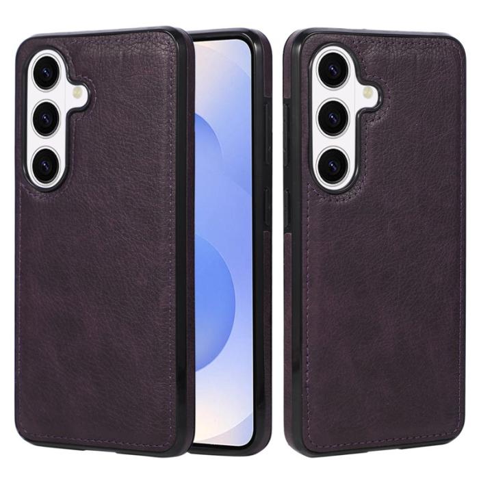 OEM - Mobilskal för Samsung Galaxy S26 Plus Shockproof Konstläder - Lila