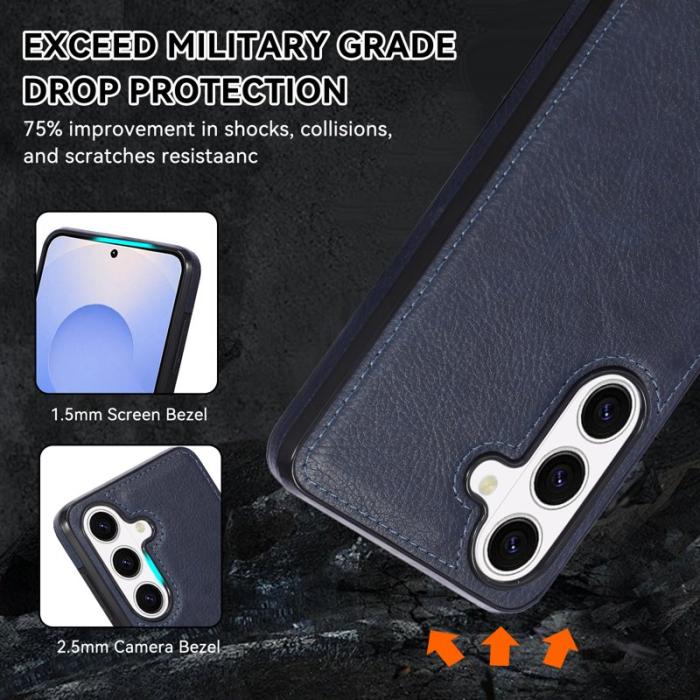 OEM - Mobilskal för Samsung Galaxy S26 Plus Shockproof PC + TPU - Blå