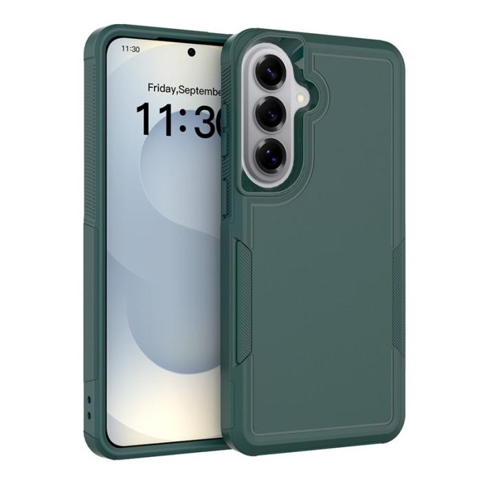 OEM - Mobilskal för Samsung Galaxy S26 Plus Shockproof PC + TPU - Mörkgrön