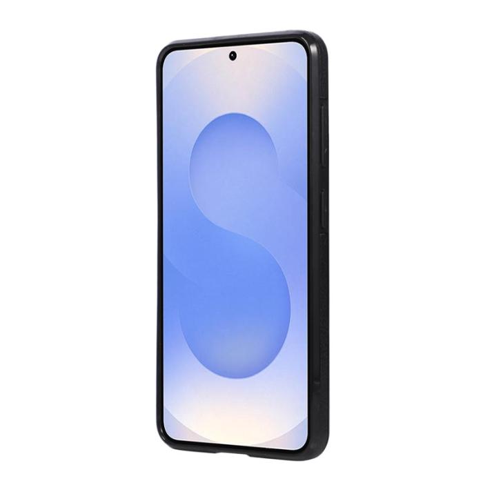 OEM - Mobilskal för Samsung Galaxy S26 Plus Shockproof PU + TPU - Svart