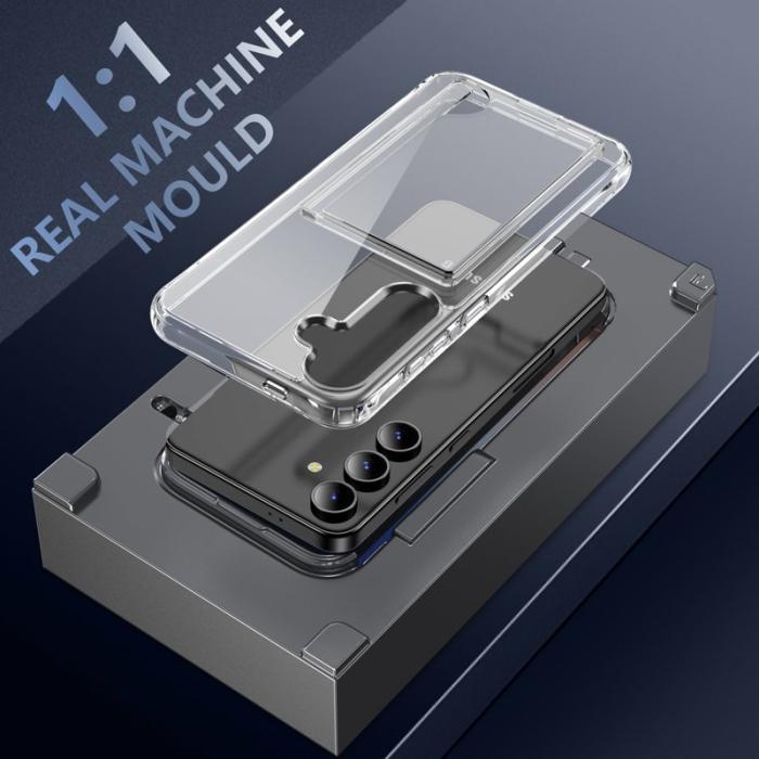 OEM - Mobilskal för Samsung Galaxy S26 Plus Skyddande TPU med kortfack - Transparent