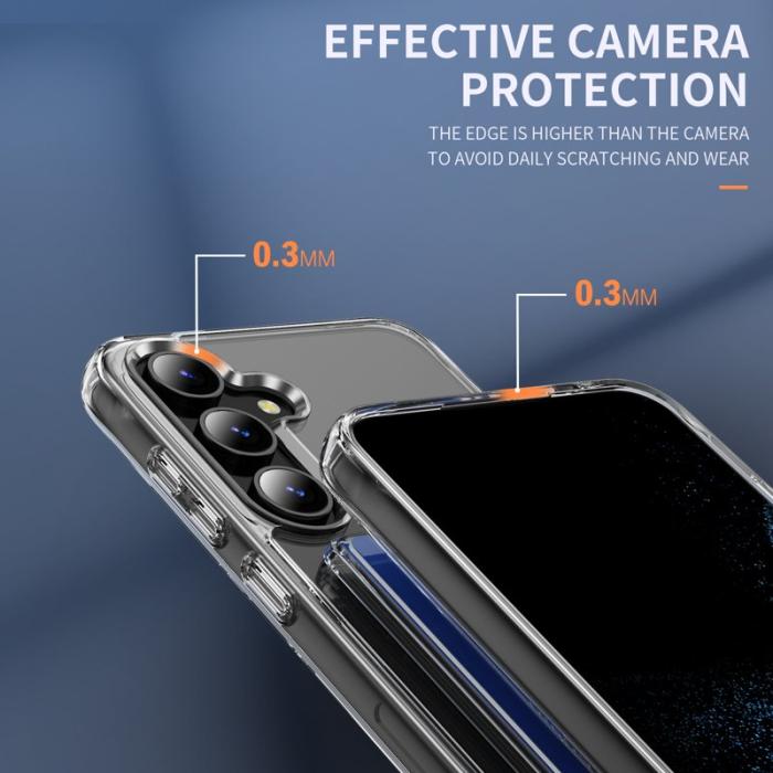 OEM - Mobilskal för Samsung Galaxy S26 Plus Skyddande TPU med kortfack - Transparent