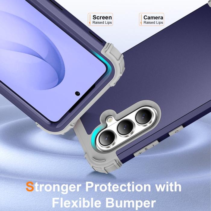 OEM - Mobilskal för Samsung Galaxy S26 Plus Stötbeständig PC + TPU - Mörkblå