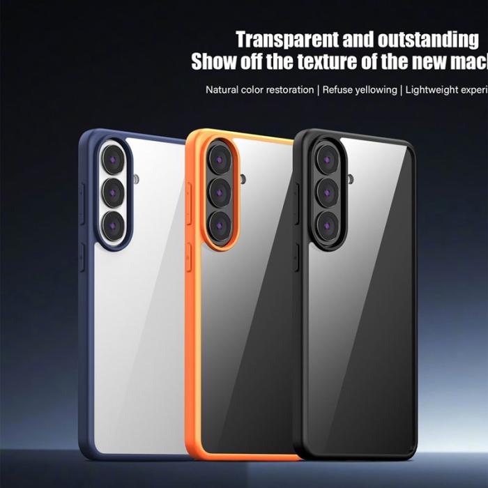 OEM - Mobilskal för Samsung Galaxy S26 Plus Stöttålig Slim Hard PC + TPU - Orange