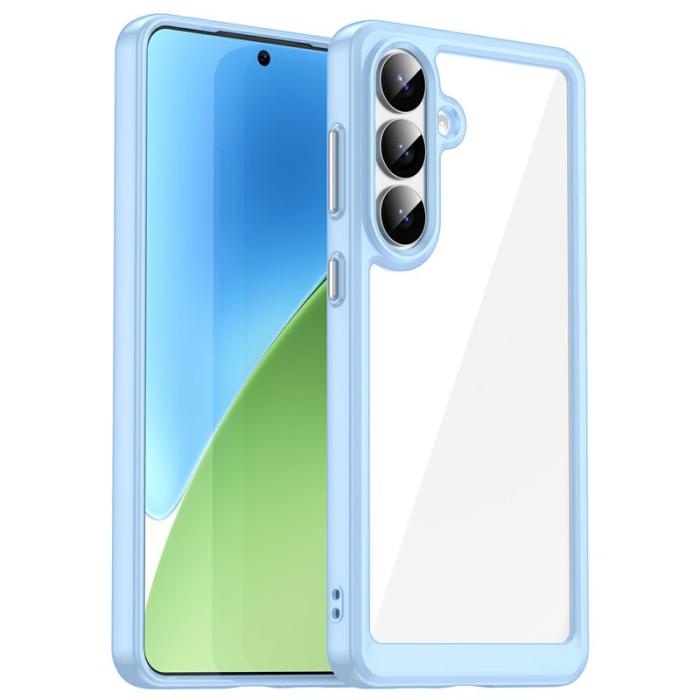 OEM - Mobilskal för Samsung Galaxy S26 Plus TPU + Akryl - Blå