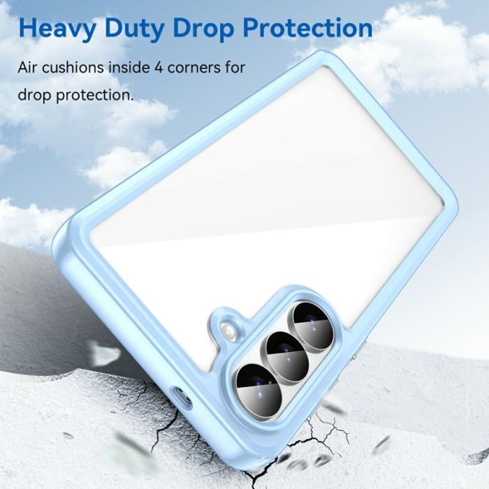 OEM - Mobilskal för Samsung Galaxy S26 Plus TPU + Akryl - Blå