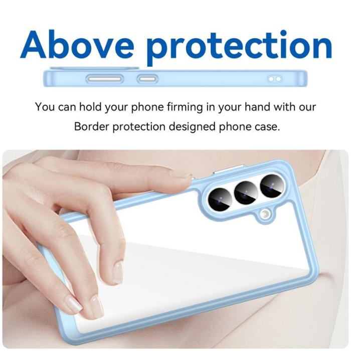 OEM - Mobilskal för Samsung Galaxy S26 Plus TPU + Akryl - Blå