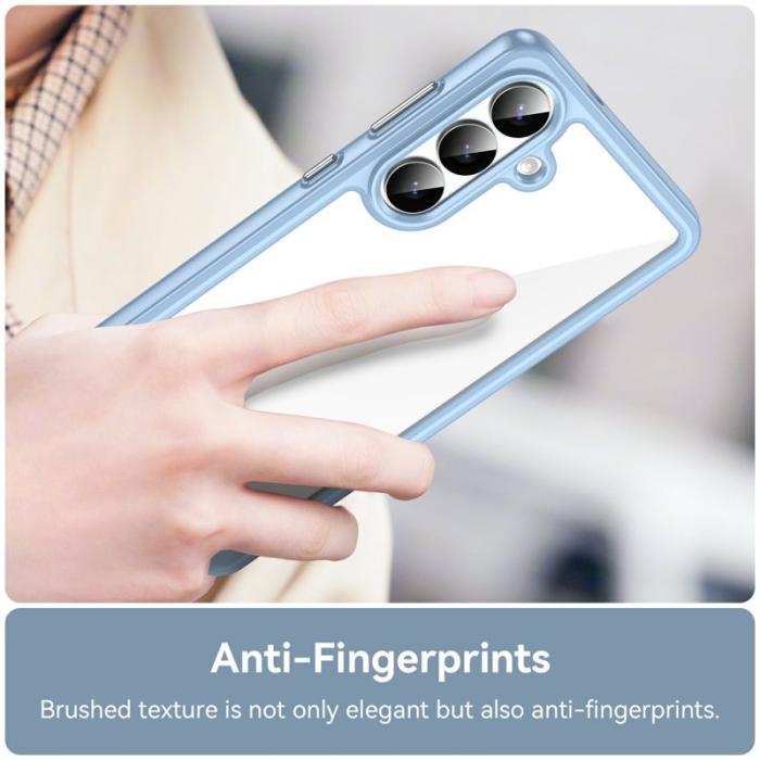 OEM - Mobilskal för Samsung Galaxy S26 Plus TPU + Akryl - Blå