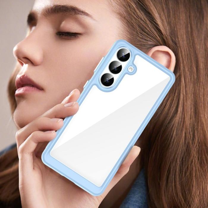 OEM - Mobilskal för Samsung Galaxy S26 Plus TPU + Akryl - Blå