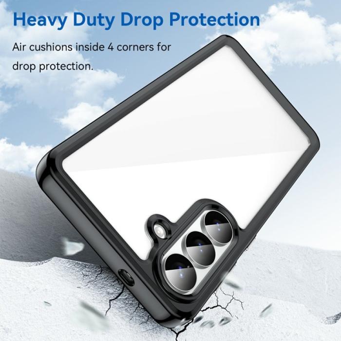 OEM - Mobilskal för Samsung Galaxy S26 Plus TPU + Akryl - Svart