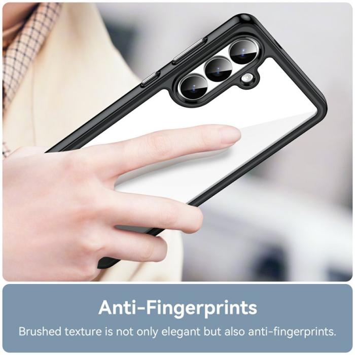 OEM - Mobilskal för Samsung Galaxy S26 Plus TPU + Akryl - Svart