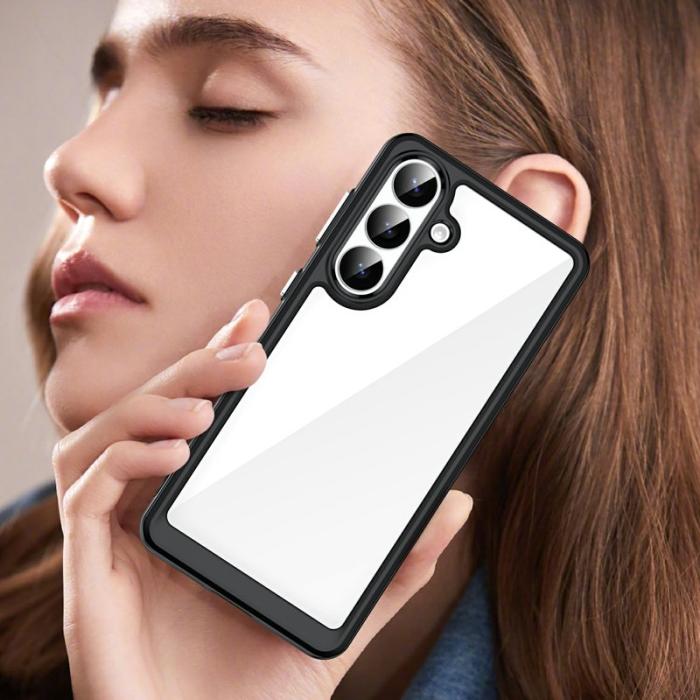 OEM - Mobilskal för Samsung Galaxy S26 Plus TPU + Akryl - Svart