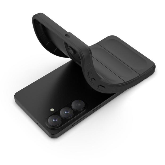 WANLONFENG - WANLONFENG Mobilskal för Samsung Galaxy S26 Plus TPU Anti Slip - Svart