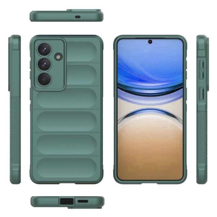 WANLONFENG - WANLONFENG Mobilskal för Samsung Galaxy S26 Plus TPU - Armgrön