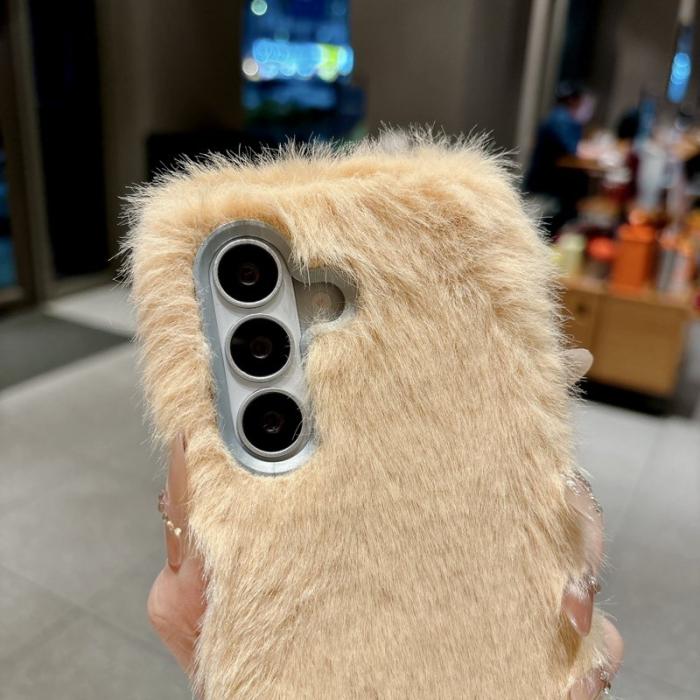 OEM - Mobilskal för Samsung Galaxy S26 Plus TPU Fuzzy Fur - Blå