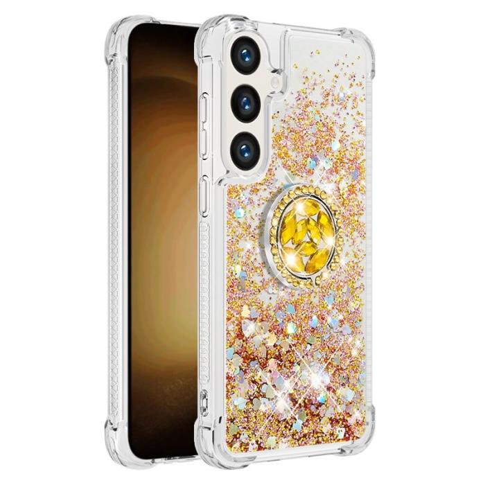 OEM - Mobilskal för Samsung Galaxy S26 Plus TPU Kickstand - Guld