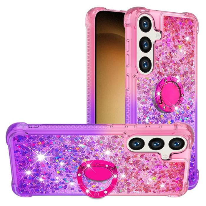 OEM - Mobilskal för Samsung Galaxy S26 Plus TPU Kickstand - Ljuslila