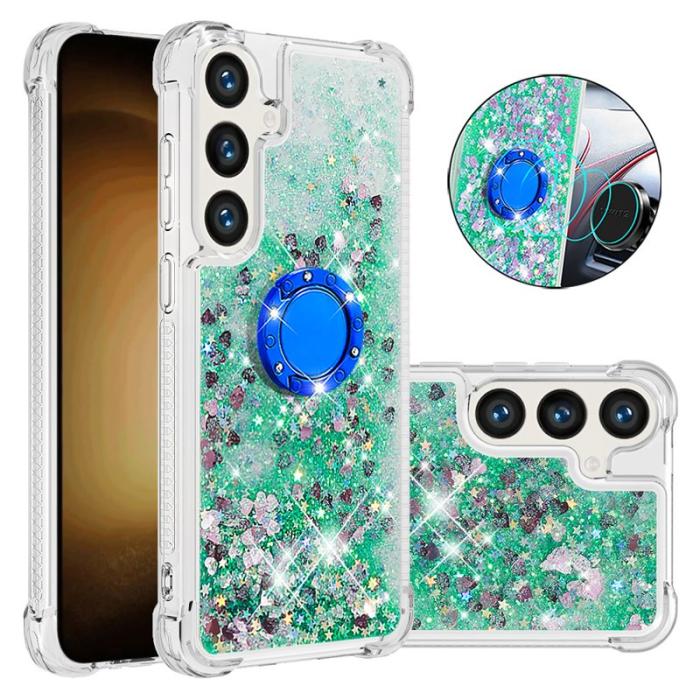 OEM - Mobilskal för Samsung Galaxy S26 Plus TPU Kickstand Shockproof - Grön