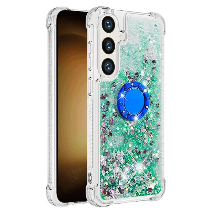 OEM - Mobilskal för Samsung Galaxy S26 Plus TPU Kickstand Shockproof - Grön