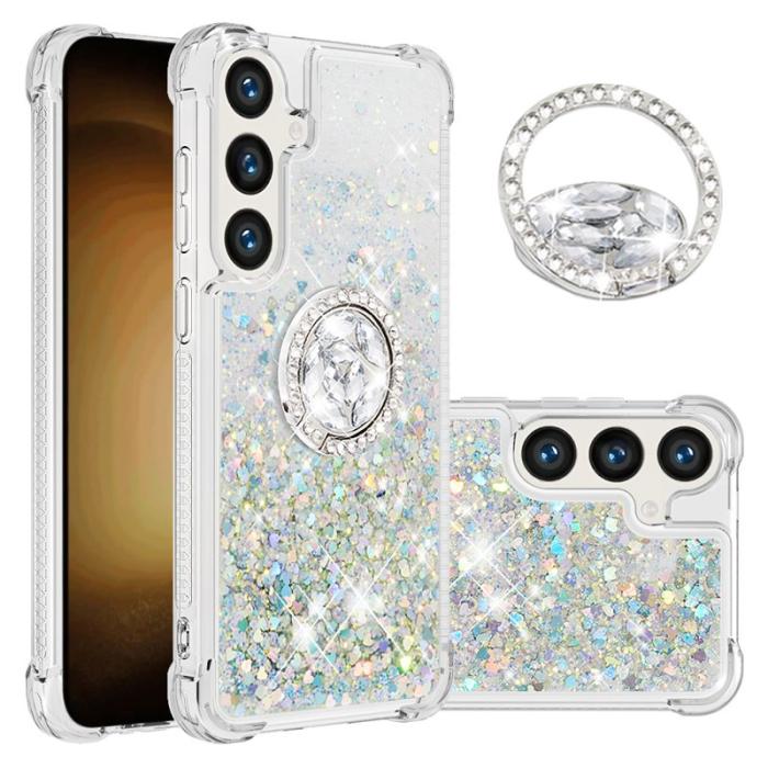 OEM - Mobilskal för Samsung Galaxy S26 Plus TPU Kickstand - Silver