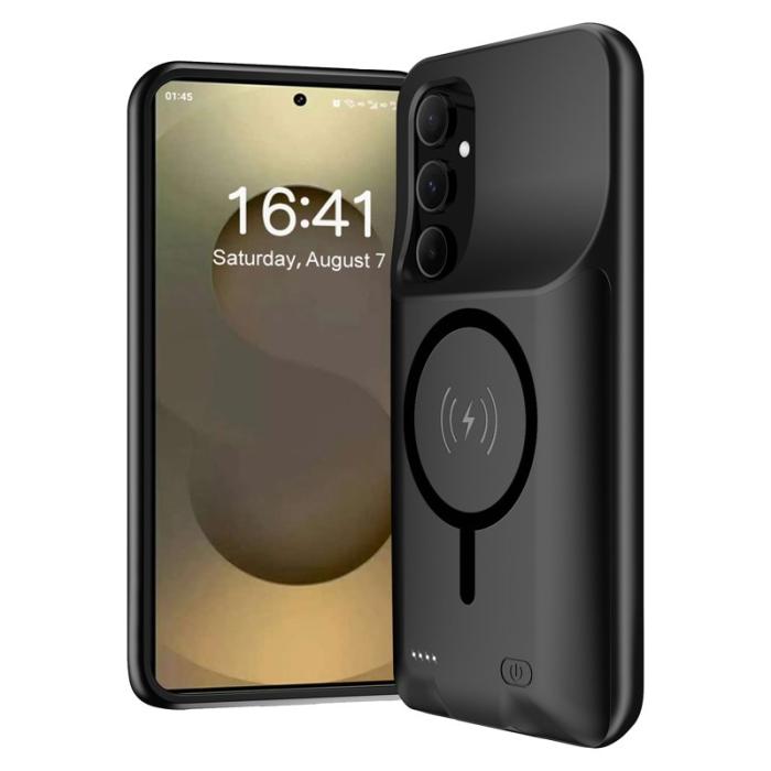 OEM - Mobilskal för Samsung Galaxy S26 Plus TPU Magnetiskt 6000mAh - Svart