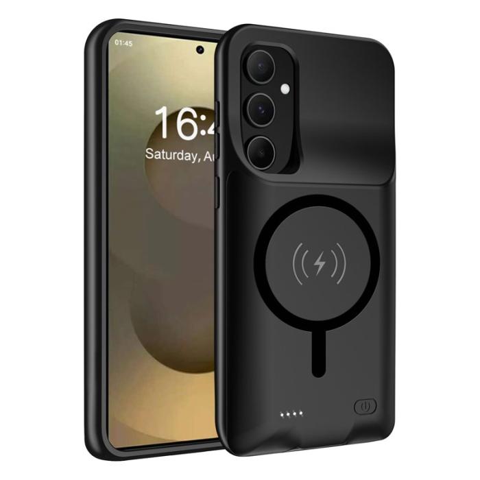 OEM - Mobilskal för Samsung Galaxy S26 Plus TPU Magnetiskt 6000mAh - Svart