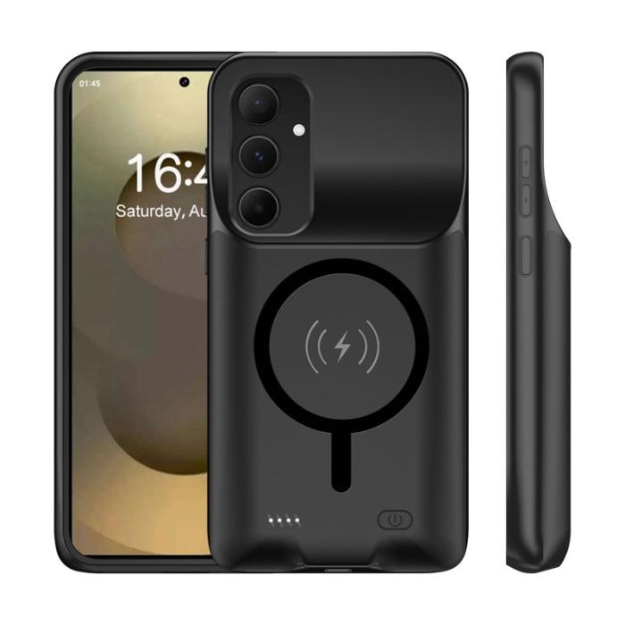 OEM - Mobilskal för Samsung Galaxy S26 Plus TPU Magnetiskt 6000mAh - Svart