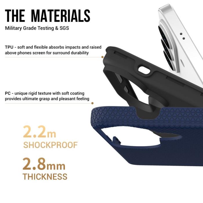 OEM - Mobilskal för Samsung Galaxy S26 Plus TPU + PC Anti-Drop - Marinblå