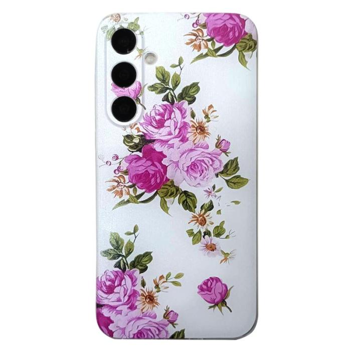 OEM - Mobilskal för Samsung Galaxy S26 Plus TPU - Rosblomma