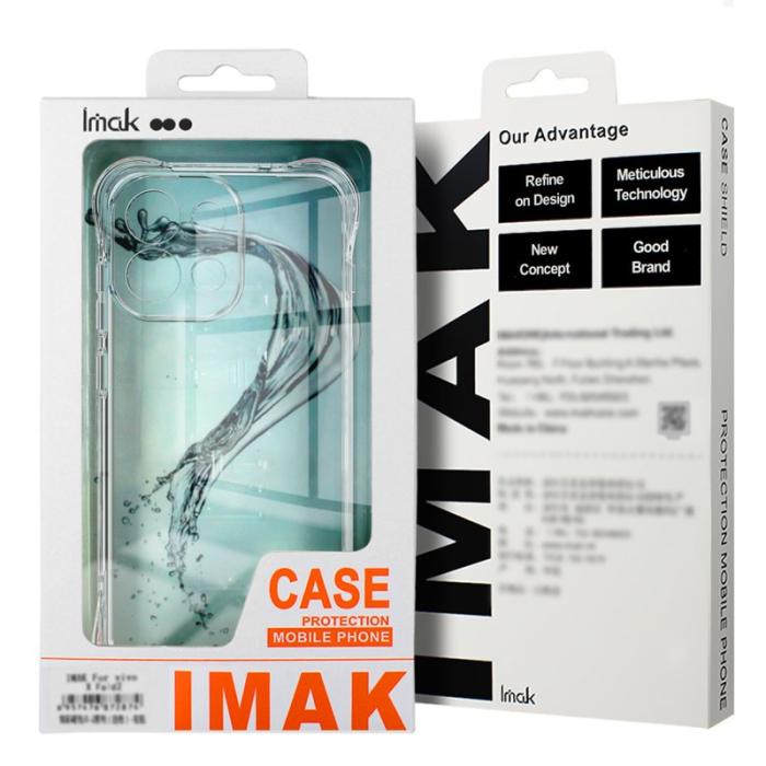 Imak - Imak Mobilskal för Samsung Galaxy S26 Plus TPU Shockproof - Transparent