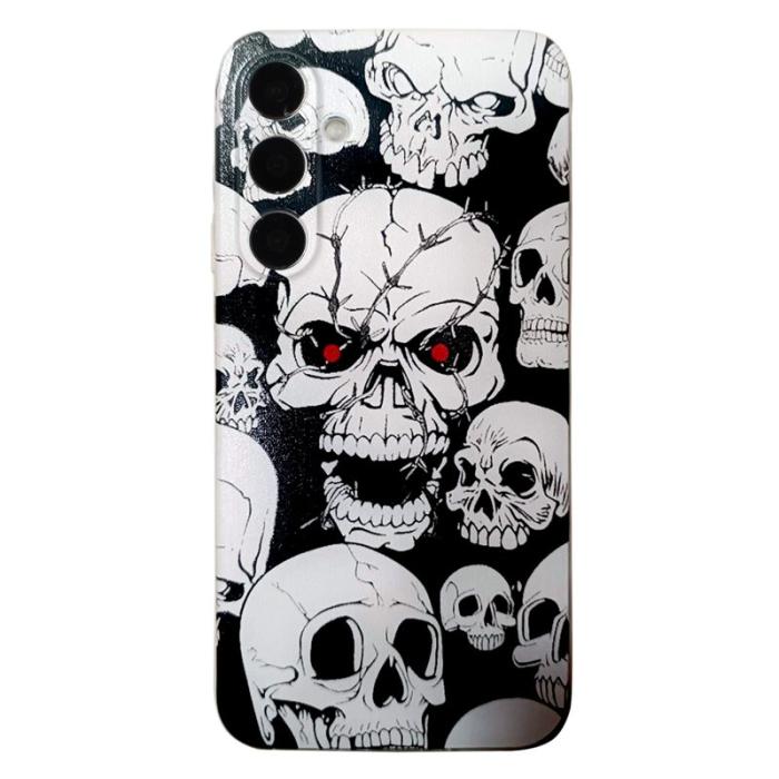 OEM - Mobilskal för Samsung Galaxy S26 Plus TPU - Skalle - Svart