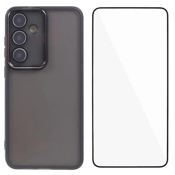 WANLONFENG - WANLONFENG Mobilskal för Samsung Galaxy S26 Plus TPU - Svart