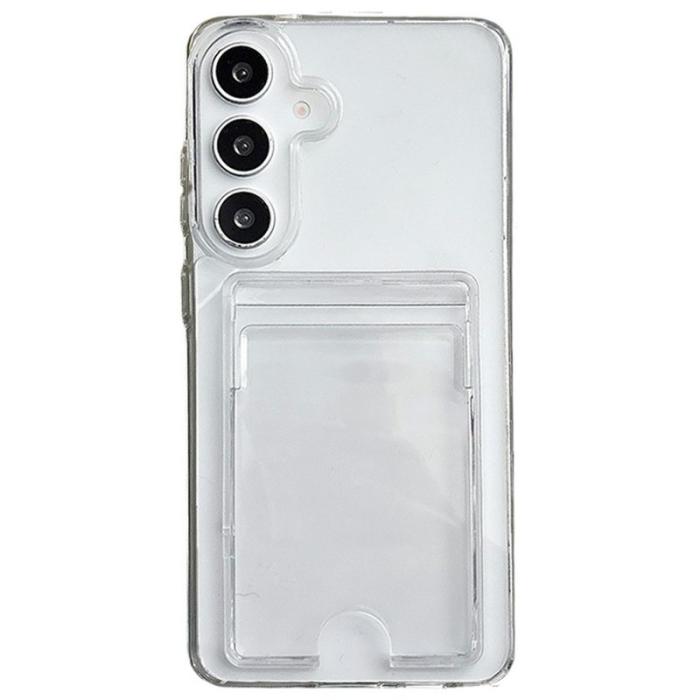 OEM - Mobilskal för Samsung Galaxy S26 Plus Transparent PC + TPU - Grå