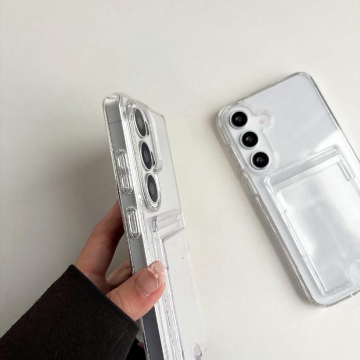 OEM - Mobilskal för Samsung Galaxy S26 Plus Transparent PC + TPU - Grå