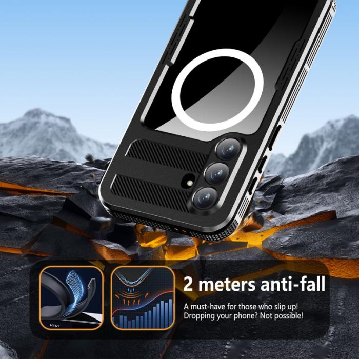 RedPepper - Redpepper Mobilskal för Samsung Galaxy S26 Plus Vattentålig Magnetisk - Svart