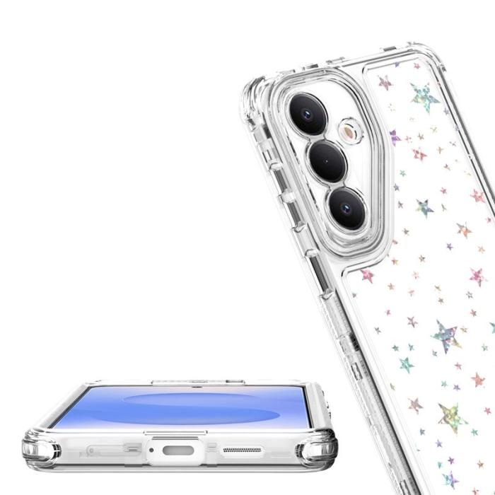 OEM - Mobilskal för Samsung Galaxy S26 Precisa utskärningar TPU - Stjärnor