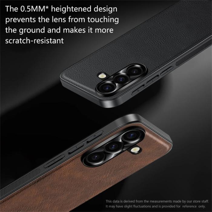 OEM - Mobilskal för Samsung Galaxy S26 PU + TPU + PC - Vinröd