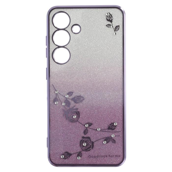 KADEM - KADEM Mobilskal för Samsung Galaxy S26 Ring Kickstand TPU - Lila