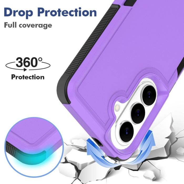 OEM - Mobilskal för Samsung Galaxy S26 Shockproof PC + TPU - Lila