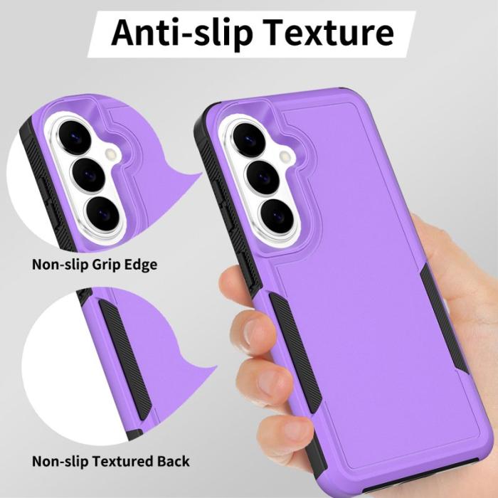 OEM - Mobilskal för Samsung Galaxy S26 Shockproof PC + TPU - Lila