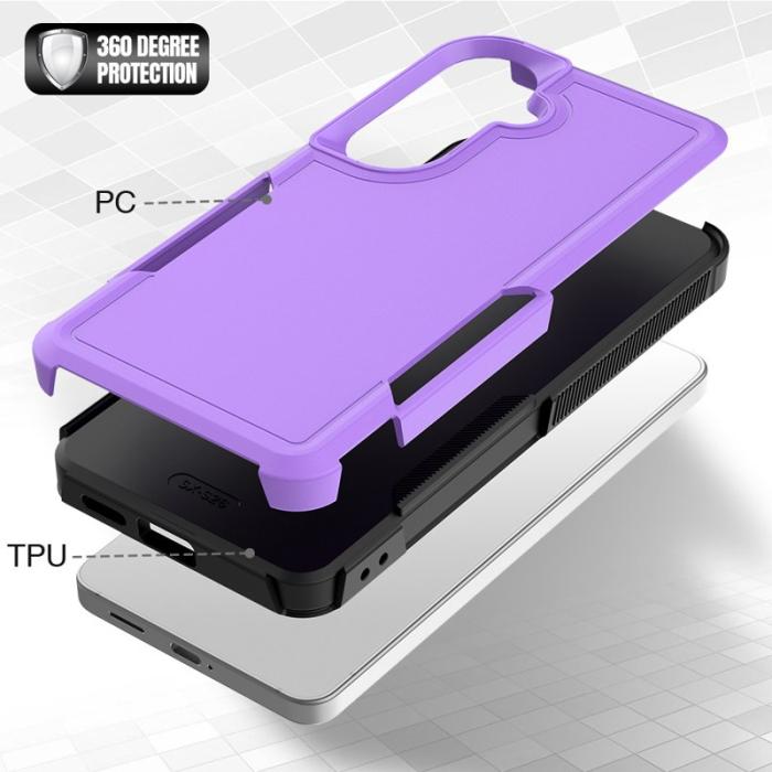 OEM - Mobilskal för Samsung Galaxy S26 Shockproof PC + TPU - Lila
