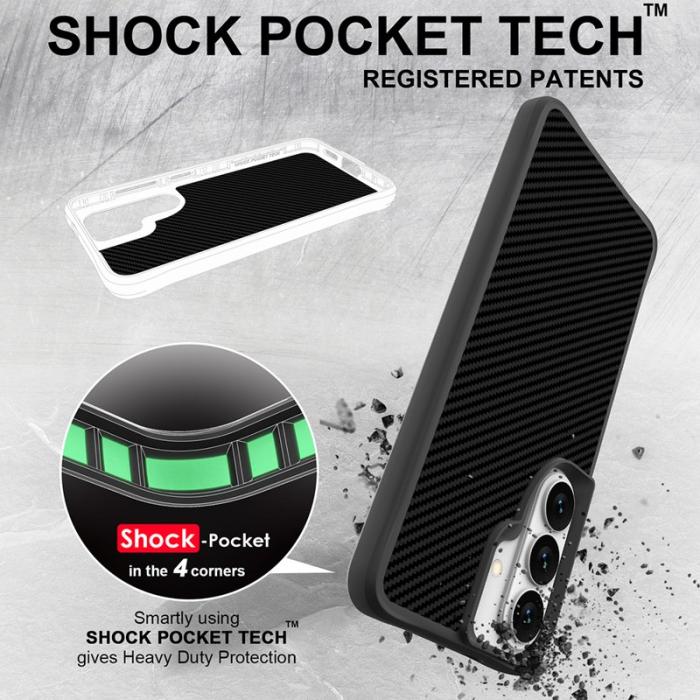 OEM - Mobilskal för Samsung Galaxy S26 Shockproof TPU + PC - Svart