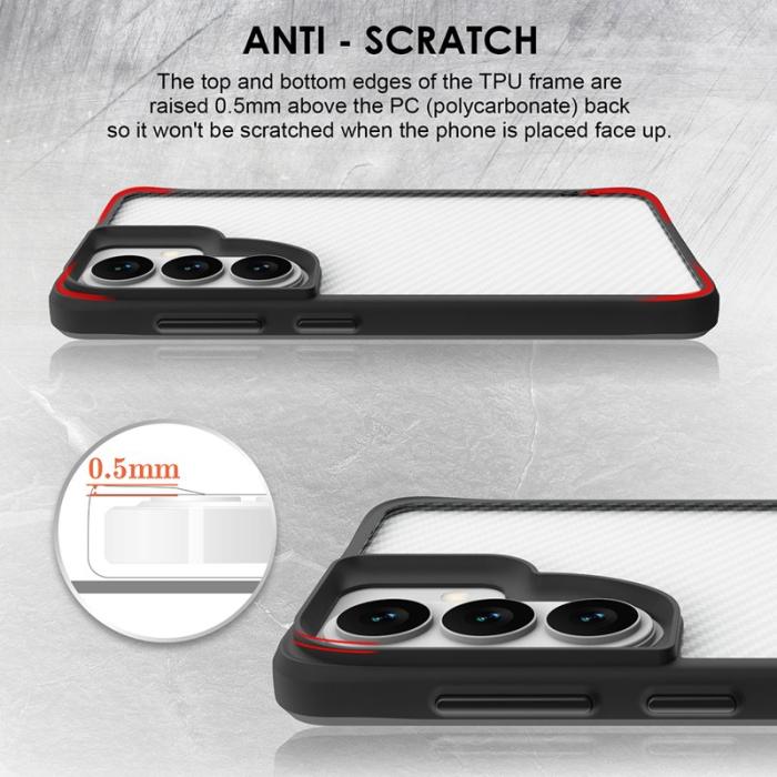 OEM - Mobilskal för Samsung Galaxy S26 Shockproof TPU + PC - Transparent