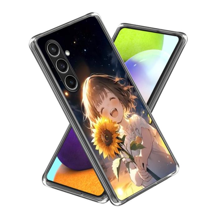 OEM - Mobilskal för Samsung Galaxy S26 Shockproof TPU - Solrosflicka