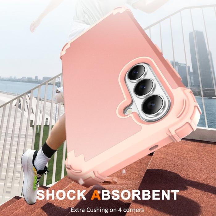 OEM - Mobilskal för Samsung Galaxy S26 Stötsäker PC + TPU - Roséguld