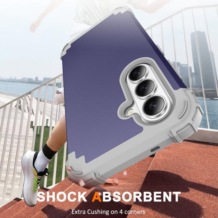 OEM - Mobilskal för Samsung Galaxy S26 Stöttålig PC + TPU - Marinblå