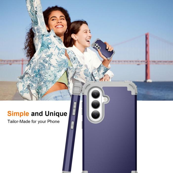 OEM - Mobilskal för Samsung Galaxy S26 Stöttålig PC + TPU - Marinblå