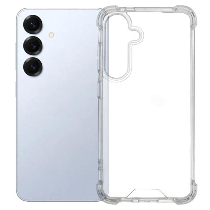 OEM - Mobilskal för Samsung Galaxy S26 TPU + Akryl Stöttålig - Transparent