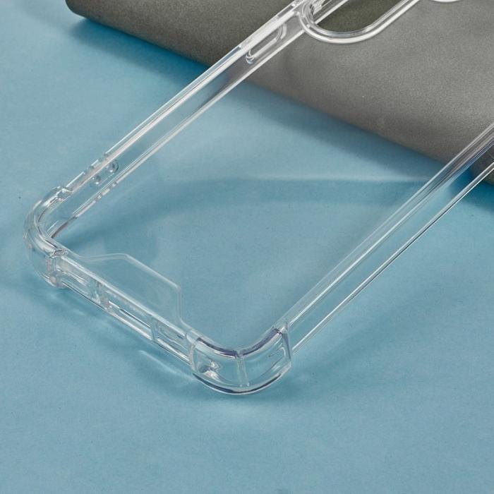 OEM - Mobilskal för Samsung Galaxy S26 TPU + Akryl Stöttålig - Transparent